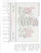 Schema punto croce Calza Topini 2b