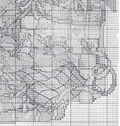 Schema punto croce Cuccioli Natale 2j