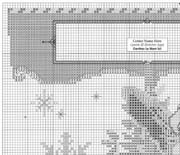 Schema punto croce Fate E Fiocchi Di Neve 3
