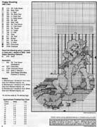 Schema punto croce Mini Calze 2d