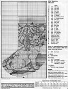 Schema punto croce Mini Calze 2e