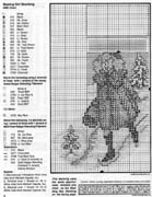 Schema punto croce Mini Calze 2h