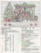 Schema punto croce Motivi Festa 1b