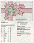 Schema punto croce Motivi Festa 1c