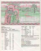 Schema punto croce Motivi Festa 1d