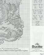 Schema punto croce Nascita 3