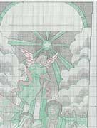 Schema punto croce Nascita 7