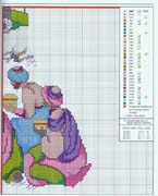 Schema punto croce Presepe 6