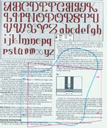 Schema punto croce Ragazza 1d