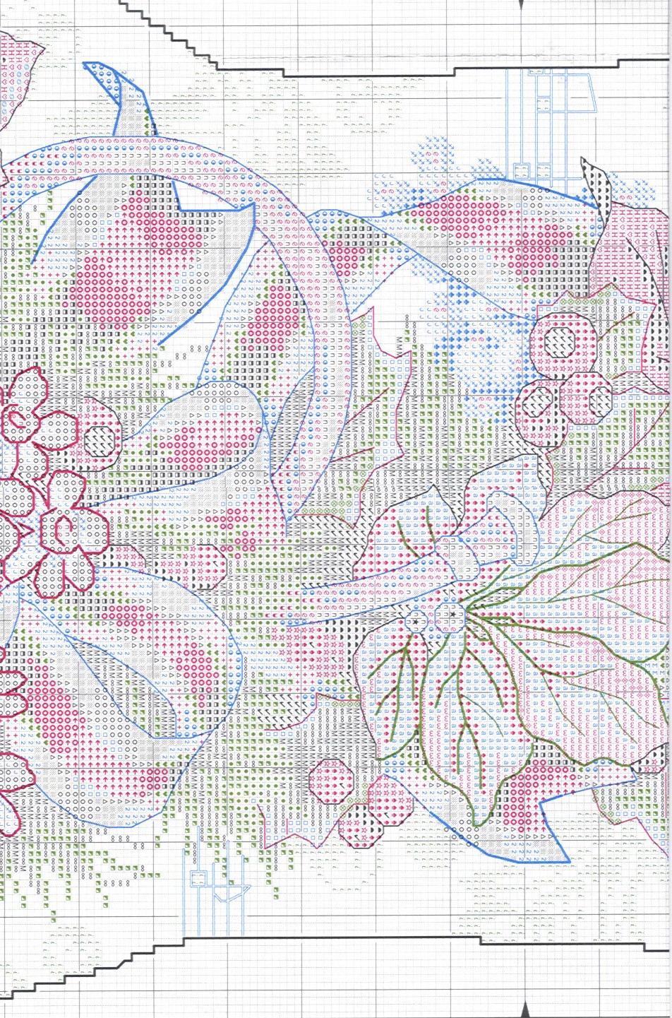 Schema punto croce Vacanze 1c