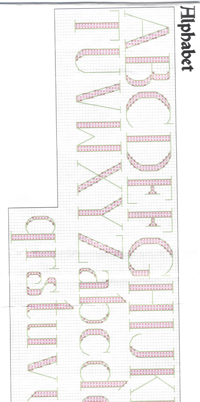 Schema punto croce Vacanze 1h