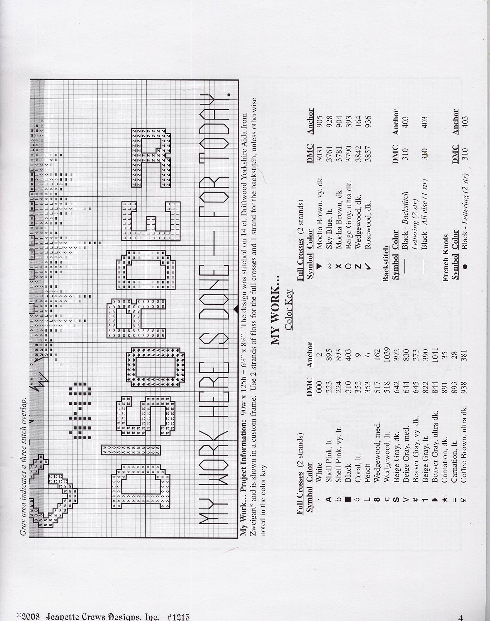 Schema punto croce Dogs Collection 19