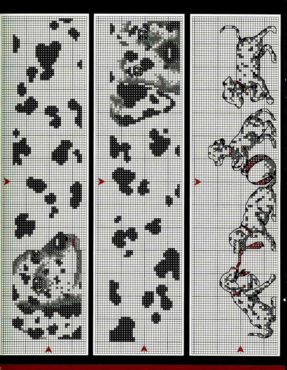 Schema punto croce Dalmata