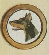 Schema punto croce Cane Nero A