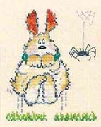 Schema punto croce Cane Ragno 1