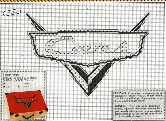 Schema punto croce Logo