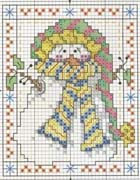 Schema punto croce Cartolina 44