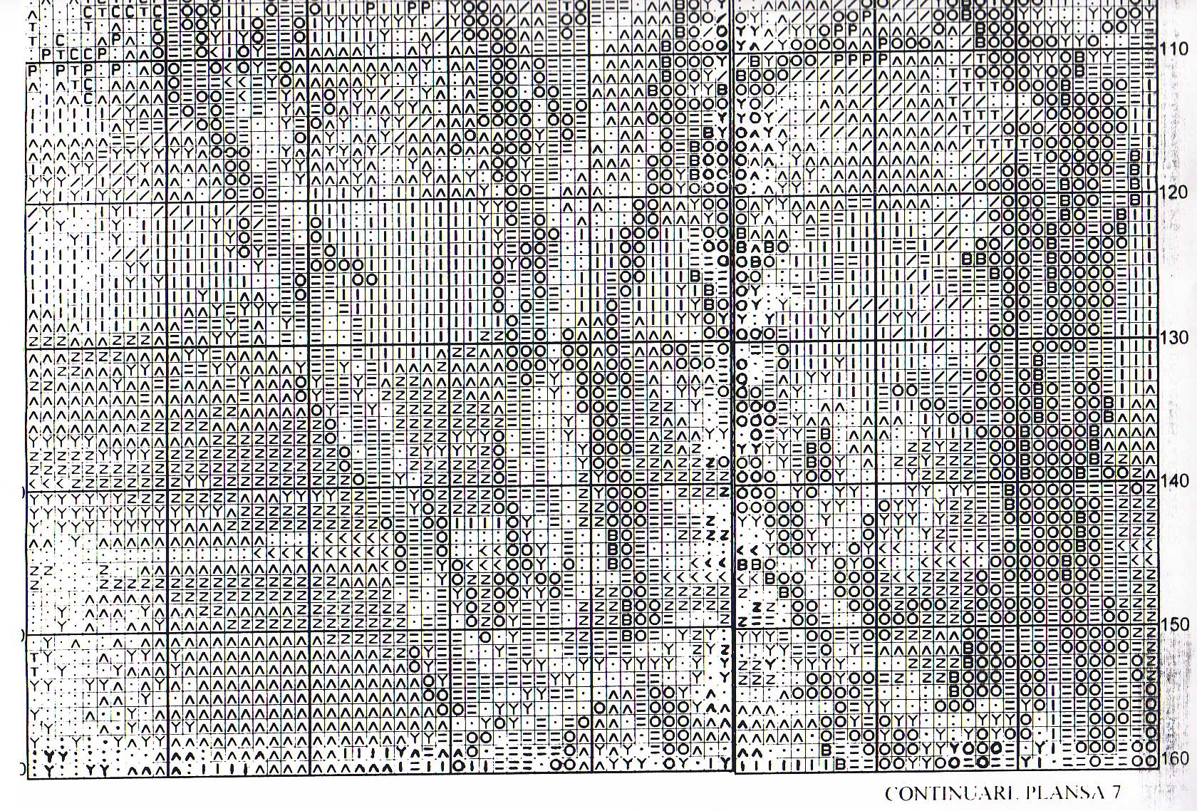 Schema punto croce Baita 13