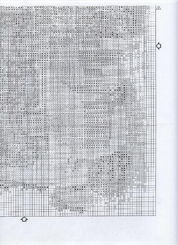 Schema punto croce Blue Boar 07