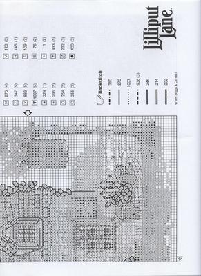 Schema punto croce Blue Boar 08