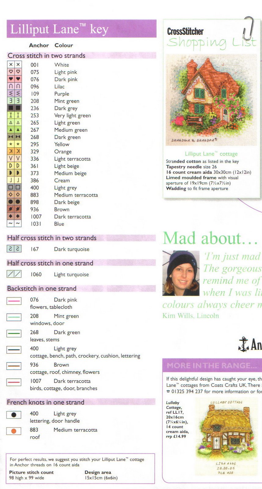 Schema punto croce Casa Dei Nonni 03