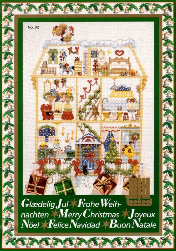 Schema punto croce Casa Delle Bambole 01