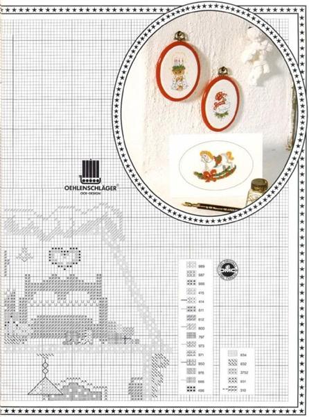 Schema punto croce Casa Delle Bambole 03