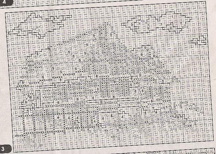 Schema punto croce Casa Madeira 08