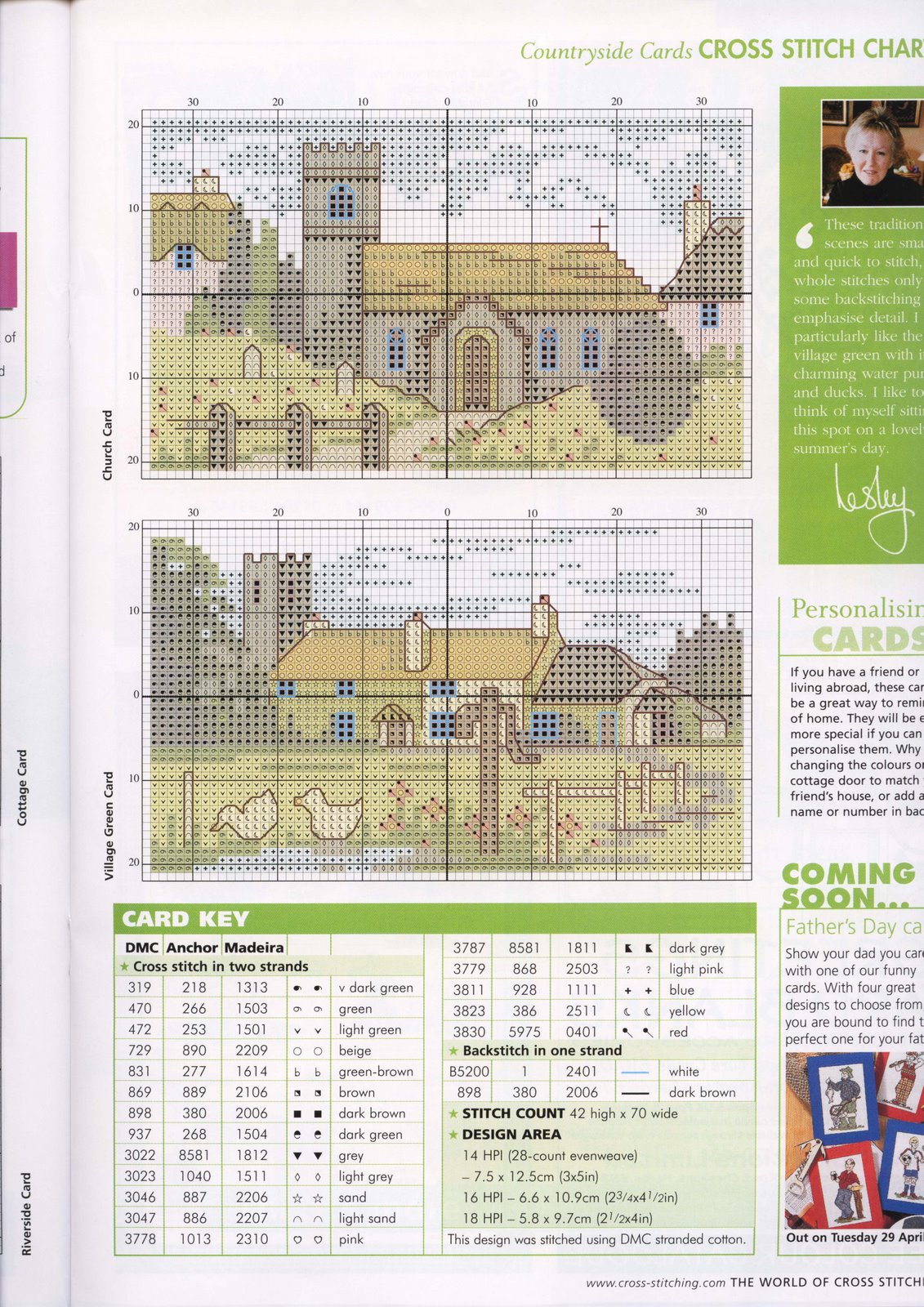 Schema punto croce Casas 05