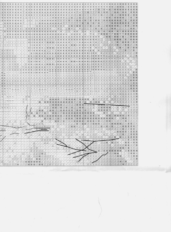 Schema punto croce Castello Neuschwanstein 05