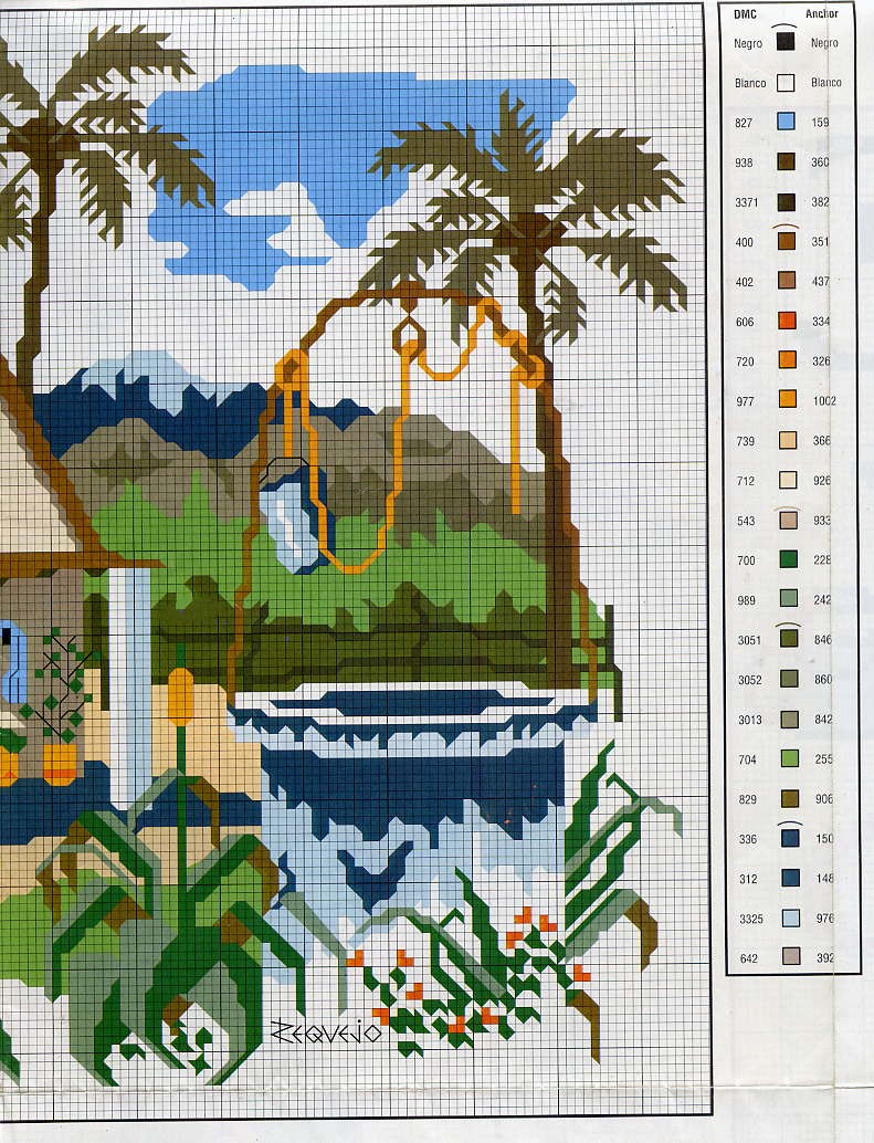 Schema punto croce Chiesa 02