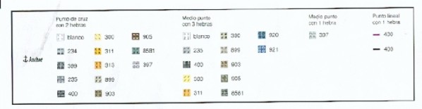 Schema punto croce Cobblestone Winter 07