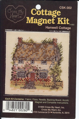 Schema punto croce Cottage 11