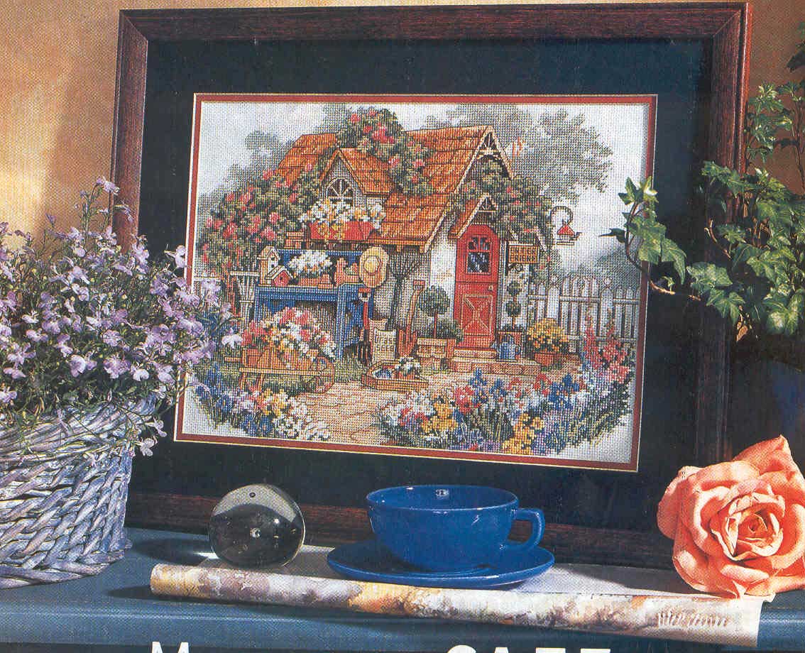 Schema punto croce Dream House 01