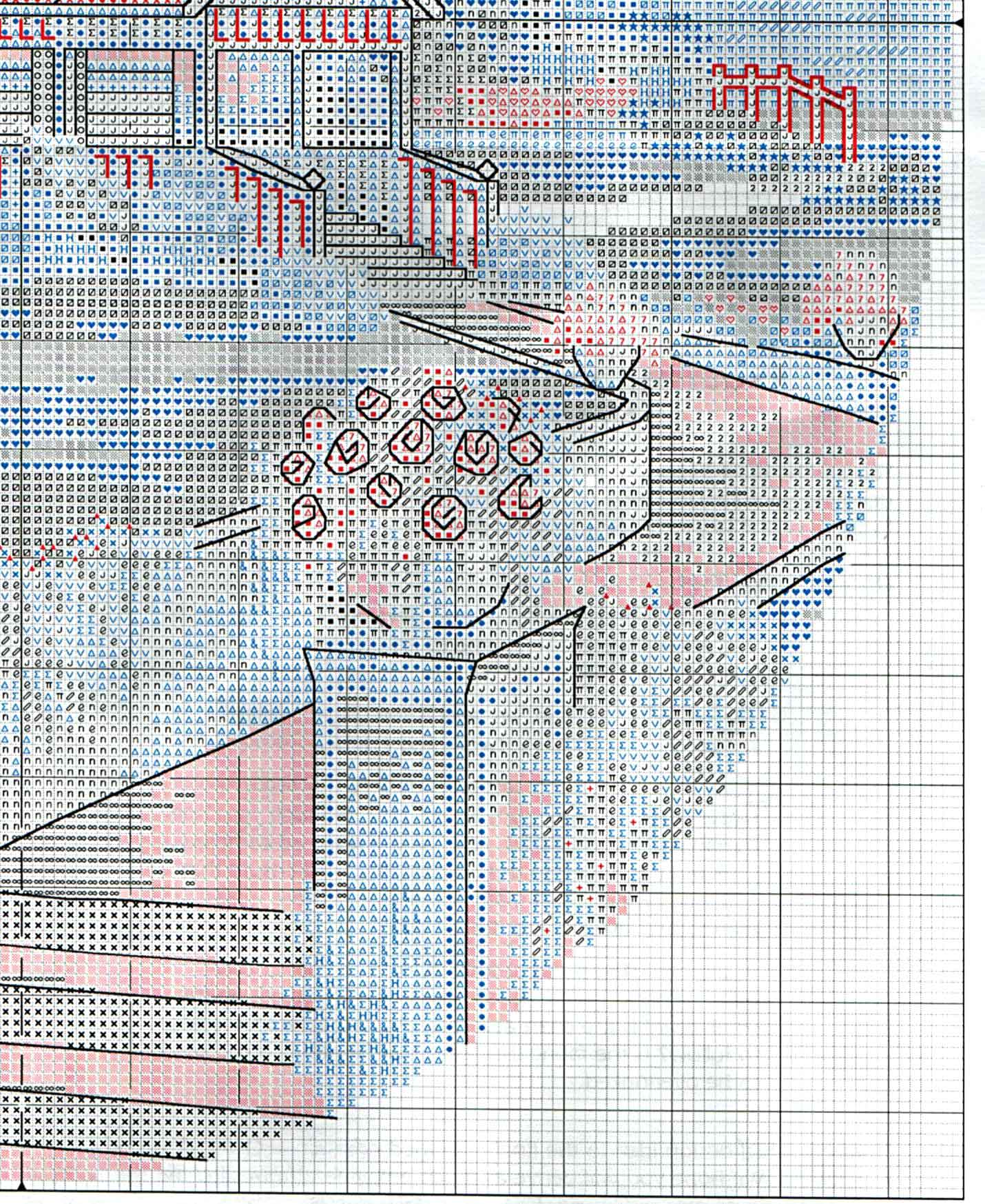Schema punto croce Lovely Victorian Home 05