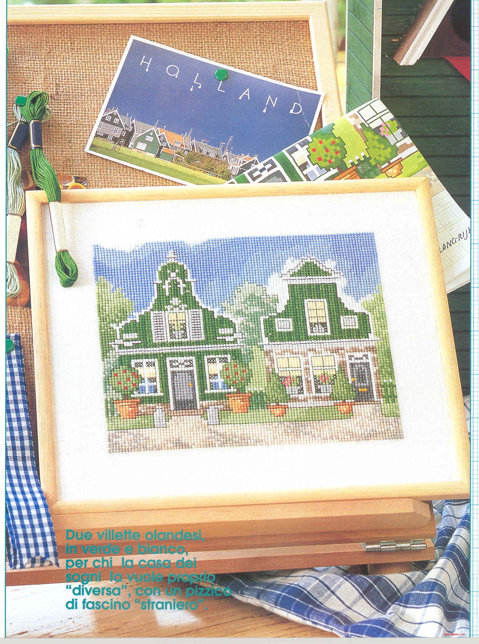 Schema punto croce Mi Faccio Casa 02