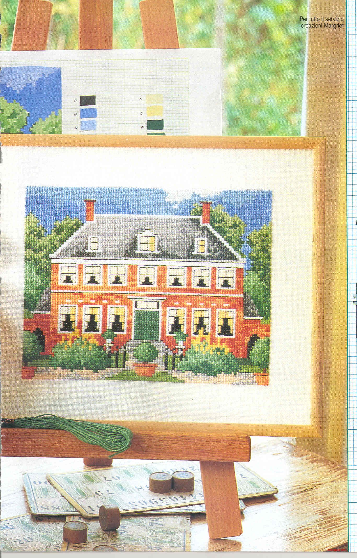 Schema punto croce Mi Faccio Casa 03