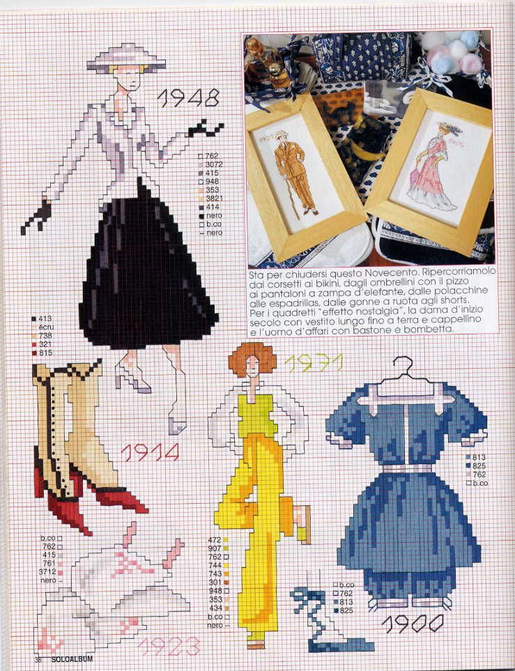 Schema punto croce Mobili 03