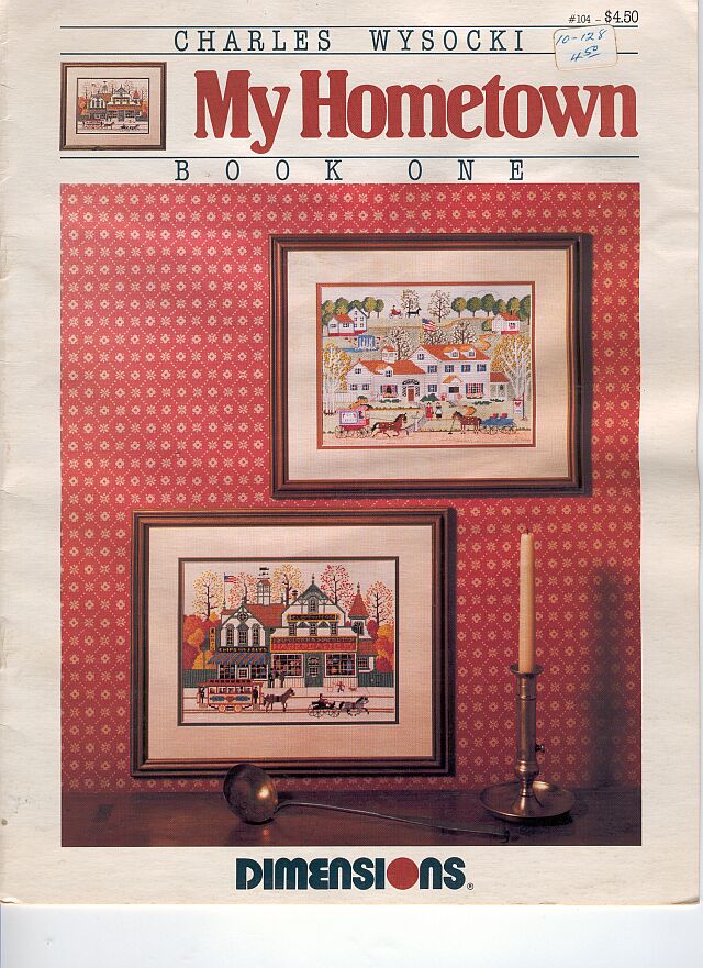 Schema punto croce My Hometown 01