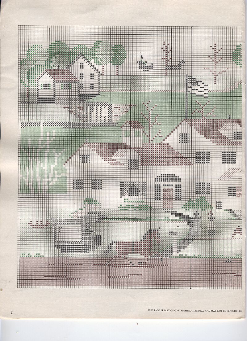 Schema punto croce My Hometown 02