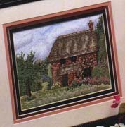 Schema punto croce Brick Cottage 01