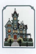 Schema punto croce Carson Mansion 01