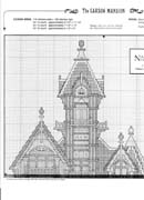 Schema punto croce Carson Mansion 02