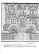 Schema punto croce Carson Mansion 04