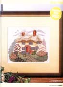 Schema punto croce Casa Con Giardino 05