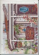 Schema punto croce Casa Con Giardino 12