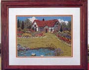 Schema punto croce Casa Del Lago 01