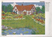 Schema punto croce Casa Del Lago 02