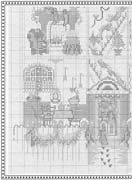 Schema punto croce Casa Delle Bambole 04