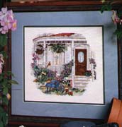 Schema punto croce Casa E Varanda 01